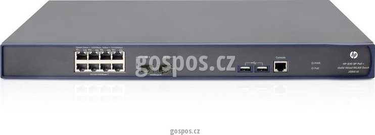 HP 830 24-Port PoE+ Unified Wired-WLAN Switch (JG640A) - Zbozi.cz