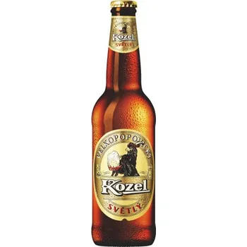 Pivo Velkopopovický Kozel 10° 0,5 l sklo