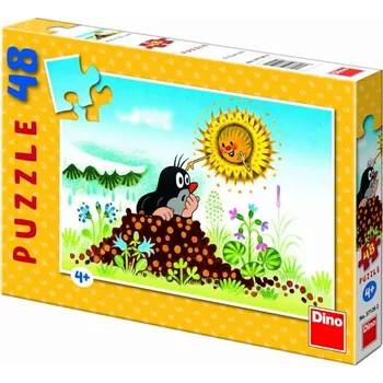 Puzzle DINO puzzle Krteček a sluníčko 48 dílků