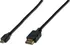 Video kabel Digitus HDMI/D na HDMI/A 1m
