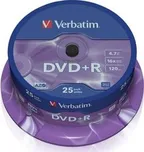 Verbatim DVD-R 16x 25ks 4.7GB cakebox