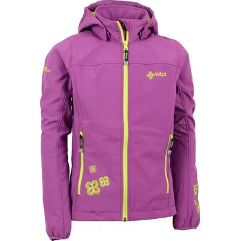 Dívčí bunda Kilpi dívčí softshellová bunda Ellia-J fialová