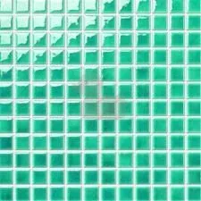 Obklad Premium Mosaic Stone Keramická mozaika, světle-zelená 2,3x2,3 cm (30x30 cm) MOS23LGR