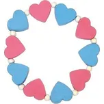 Detoa dětský náramek s růžovými a…