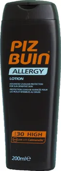Přípravek na opalování Piz Buin Allergy Lotion SPF30 proti alergii 200 ml