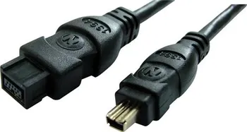 Datový kabel Kabel Roline IEEE FireWire 1394a - 1394b (4/9), 1,8m 11.02.9718