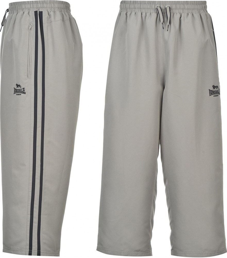 Lonsdale 2 stripe deals three quarter pants mens