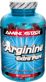 Aminokyselina Aminostar L-Arginine Extra Pure 360 kapslí