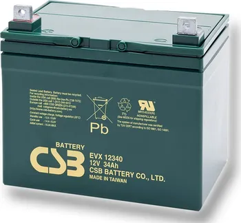 Článková baterie Baterie CSB EVX12340, 34Ah, 12V