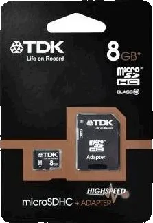 TDK micro Class 10 + adapter (t78726)