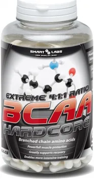 Aminokyselina SmartLabs BCAA Hardcore 4:1:1 220 kapslí