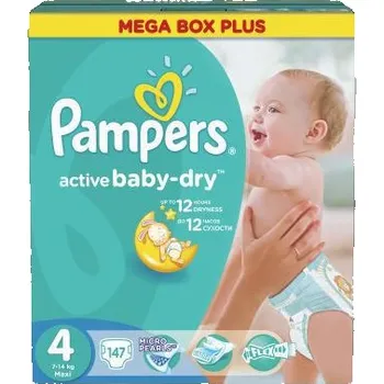 Přebalování Pampers Active Baby-Dry 4 Maxi 7 - 14 kg