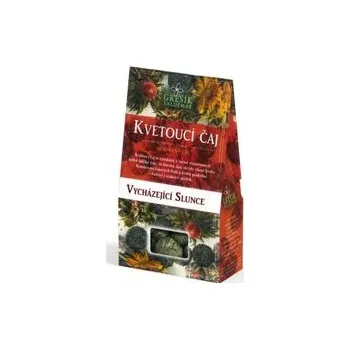 Horký nápoj Grešík kvetoucí čaj vycházející slunce