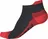 Sensor Coolmax Invisible ponožky černé/červené, S