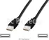Datový kabel Digitus USB 2.0 prodlužovací kabel, typ A, M / F, 3,0 m, USB 2.0 ve shodě, UL, černý