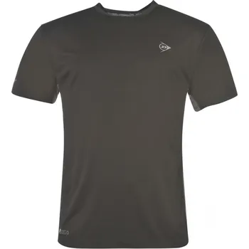 Pánské tričko Dunlop Performance T Shirt Mens Black
