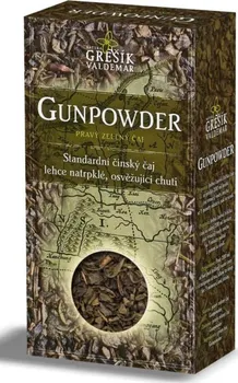Čaj Grešík Čaje 4 světadílů zelený čaj Gunpowder 1kg