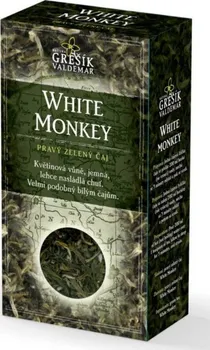 Čaj Grešík Čaje 4 světadílů zelený čaj White Monkey 0,5kg