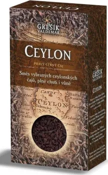 Čaj Grešík Čaje 4 světadílů černý čaj Ceylon 1kg
