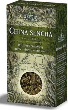 Čaj Grešík Čaje 4 světadílů zelený čaj China Sencha 1kg