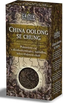 Čaj Grešík Čaje 4 světadílů zelený čaj China Oolong Se Chung 1kg