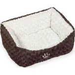 Nobby Neiku 75 x 60 x 23 cm bílý/hnědý