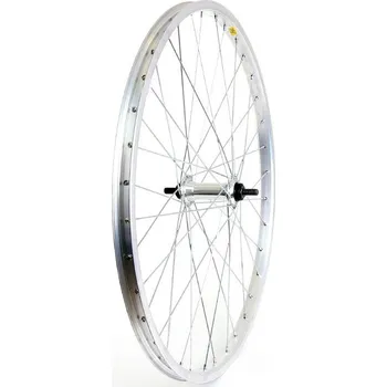 Zapletené kolo Výplet 507/24'' přední + ráfek jednostěnný stříbrný