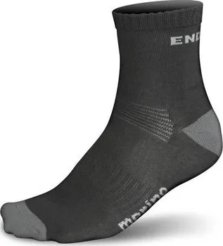 Pánské ponožky Ponožky Endura BaaBaa Merino - černé - E0035 - 2 páry