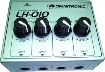 Mixážní pult Mini mixážní pult Omnitronic LH-010