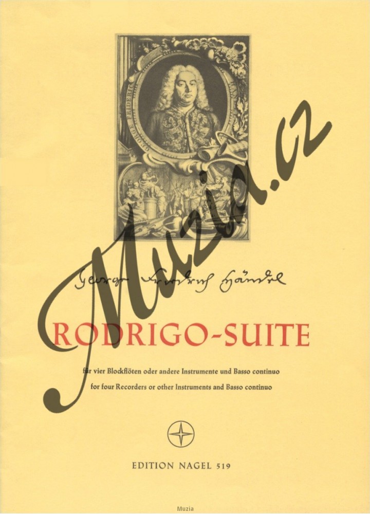 Händel Friedrich RodrigoSuite (Ouvertüre und sieben Tanzsätze aus der Oper "Rodrigo