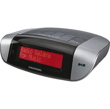 Radiobudík Grundig SONOCLOCK 660 stříbrný