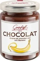 Grashoff - Čokoládový krém z tmavé čokolády s banány 250g