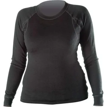 Dámské tričko Endura Baa Baa Merino L/S - černé s dlouhým rukávem - E6032