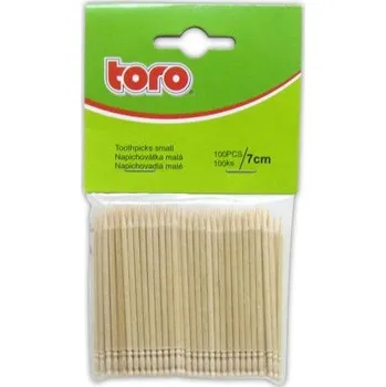 Party nádobí Toro Napichovátka malá 7 cm 100 ks