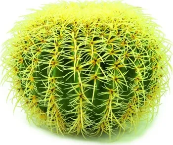 Umělá květina EuroPalms kulatý zlatý kaktus, 37cm
