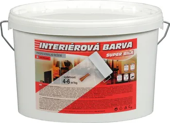 Interiérová barva Den Braven T124N 15+3 kg super bílá