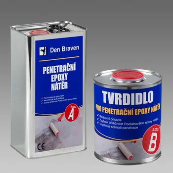 Penetrační epoxy nátěr Den Braven T6001 4 + 0,4 kg transparentní