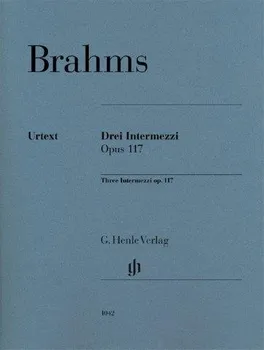 Brahms Johannes | 3 INTERMEZZI OP. 117 | Noty