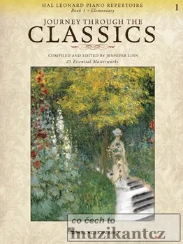 Journey Through The CLASSICS 1 - 25 klasických skladeb pro klavír (obtížnost 1-2)