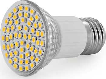 Žárovka WE LED žárovka 60xSMD 3W E27 teplá bílá - refl