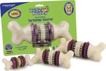 Hračka pro psa Busy Buddy Bristle Bone vel. M