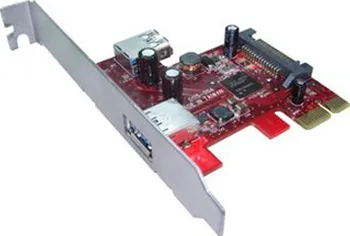 Kouwell UB-115 PCIe I/O karta 1xint. 1xext USB3.0 port NEC chip UB-115