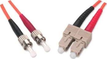 Audio kabel Patch kabel optický duplex ST-SC 50/125 3m MM