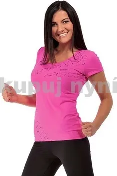 Dámské tričko Dámské funkční tričko Draps 69 aqu / S / růžová