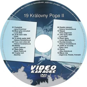 Karaoke Karaoke DVD: 19 Královny popu II