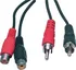 Audio kabel Kabel prodlužovací 2x cinch(M) - 2x cinch(F), 10m