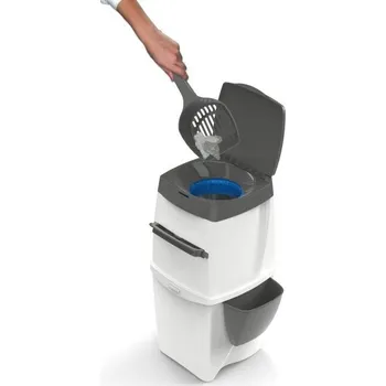 LitterLocker II hygienický, protipachový koš Toaleta pro kočku LitterLocker II hygienický, protipachový koš