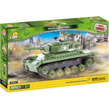 Stavebnice COBI Cobi 2457 II. světová válka - Tank M24 Chaffee