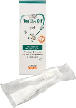 Intimní hygienický prostředek Dr. Müller Pharma Tea Tree Oil gel pro intimní hygienu ženy 7x 7,5 ml