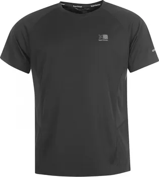 Pánské tričko Karrimor Run Short Sleeve T Shirt Mens Black